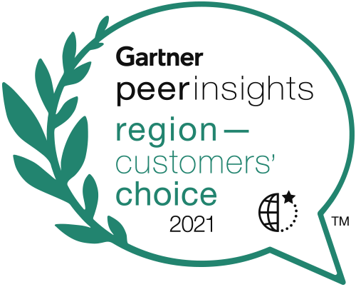 Gartner Peer Insights: Elección del cliente en 2021