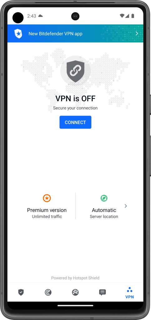 Bitdefender Mobile Security - VPN