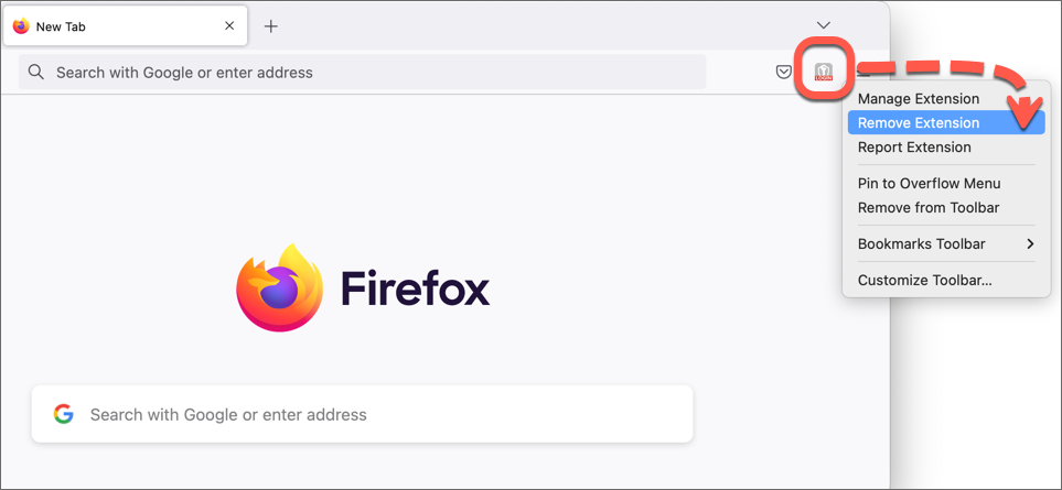 Desinstalar Bitdefender Password Manager en Firefox