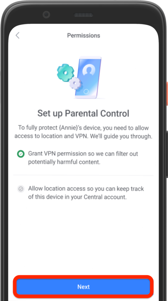 Bitdefender Parental Control Upgrade on Android